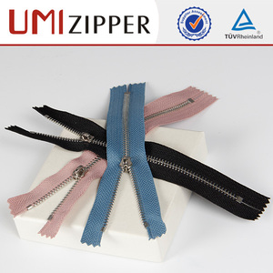 con n moq nueva llegada de color de múltiples tizip dos caras cremallera de bloqueo de equipaje para producir - Product Image 5