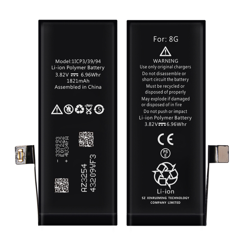 The Cell Phone Battery for iPhone 8 Repair Service Parts 8 Battery Replacement Li-ion Polymer Battery