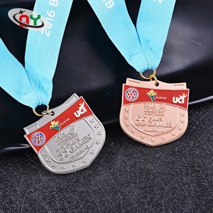 Precio barato de fábrica personalizada de aleación de zinc de esmalte suave medallas militares Medalla de Honor del ejército con cinta - Product Image 1