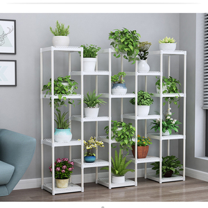 Étagère de rangement <span class=keywords><strong>en</strong></span> <span class=keywords><strong>bois</strong></span> <span class=keywords><strong>pour</strong></span> présentation de <span class=keywords><strong>fleurs</strong></span>, support <span class=keywords><strong>pour</strong></span> présentoirs de plantes, à la mode, 2019 - Product Image 5