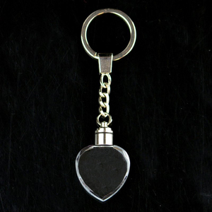 Porte-clés <span class=keywords><strong>personnalisé</strong></span> en forme de cœur à Led, Logo de voiture vierge, <span class=keywords><strong>photo</strong></span> au Laser, en cristal gravé au Laser, boîte, vente en gros, unités - Product Image 5
