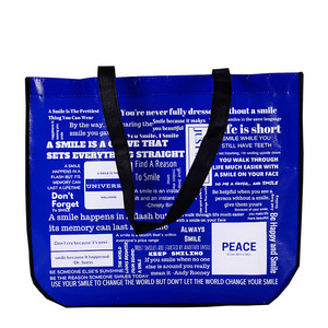 Tái Sử Dụng Chỉnh Nha Tùy Chỉnh Nhiều Lớp Không Dệt Cửa Hàng <span class=keywords><strong>Lululemon</strong></span> Túi - Product Image 2