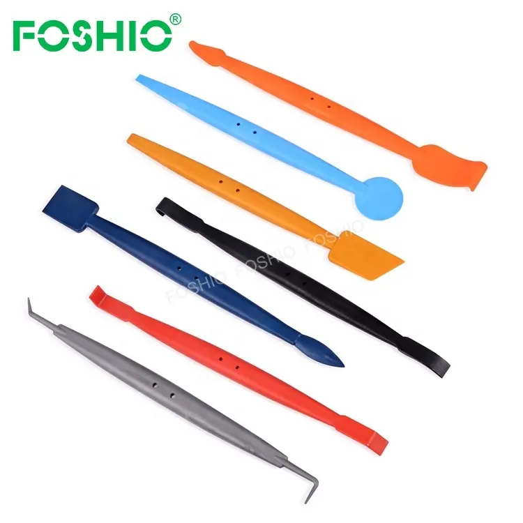 Car Wrap Tool Set 7 In 1 Car Wrap Tools Set Magnetic Squeegee Wholesale Vinyl Squeegee With Plastic Box