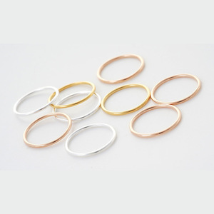 S925 sterling silver <span class=keywords><strong>sottile</strong></span> <span class=keywords><strong>anello</strong></span> per le donne - Product Image 1