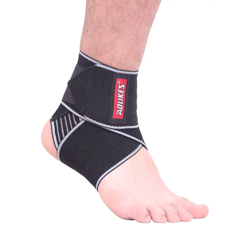 Aolikes Adjustable Ankle Support for Fitness & Running & Sports Gym Ankle Straps Anti-slip Ankle Bandage