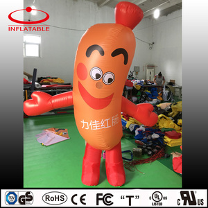 Mobile gonflable <span class=keywords><strong>dessin</strong></span> animé chaud chien ballon/gonflable promotion produit/saucisse gonflable - Product Image 2