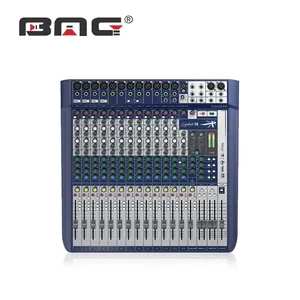 أعلى جودة 5A 1:1 متفوقة متعددة المسار 16 قنوات مماثلة Soundcraft توقيع 16 خلاط مع FX USB