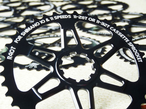 Reliquia de aleación de R40T + cromo de acero 16 t bicicleta de <span class=keywords><strong>carretera</strong></span> componentes del piñón de cadena Kit - Product Image 3