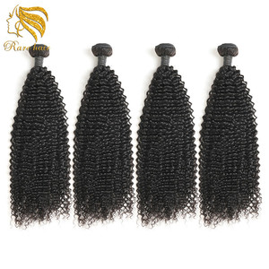 Lsy Natural <span class=keywords><strong>malayo</strong></span> al por mayor rizado 100% extensiones de cabello humano para las mujeres negras - Product Image 3