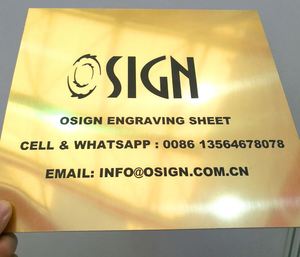 Romark Double <strong>Color</strong> ABS Advertising <strong>Plastic</strong> Boards,Cnc Rotary and Laser Abs Double <strong>Color</strong> <strong>Sheet</strong> - Product Image 2