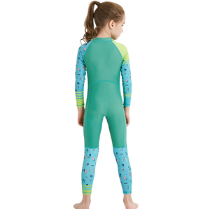 <span class=keywords><strong>Maillot</strong></span> de <span class=keywords><strong>bain</strong></span> thermique en néoprène pour garçon et fille - Product Image 6