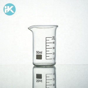 Huke borosilicate Personnalisé 3.3 forme haute laboratoire 1000 ml bécher utilise en laboratoire - Product Image 4