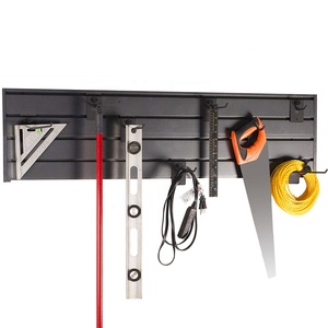 Il Miglior Slatwall Sistema su USA Garage Storage Rimovibile E0 Acero PVC Slatwall Pannello - Product Image 6