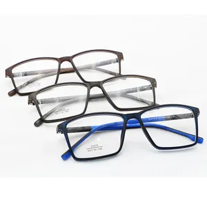2021 جديد ملون رخيصة أطر بصرية للنظارات TR90 النظارات النظارات لون مزدوج الكبار نظارات