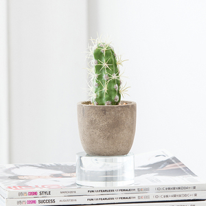 Toque Real Alta Calidad pulpa maceta plantas suculentas Artificial <span class=keywords><strong>Cactus</strong></span> <span class=keywords><strong>bola</strong></span> - Product Image 6