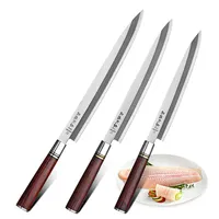 Japanese Sashimi Sushi Kitchen Knife with Rosewood Handle