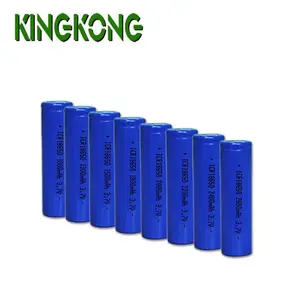 KingKong 2000mah icr18650 li-ion 3.7v high capacity rechargeable battery