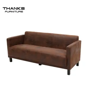 Bon marché pu tissu accent en bois fauteuil/Ceti tufted canapé/sofa ensemble pour salon et bureau
