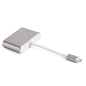 Nhà Máy Giá Cao Tốc Độ USB C Loại C Để <span class=keywords><strong>HDMI</strong></span> 4K <span class=keywords><strong>VGA</strong></span> Adapter Loại C <span class=keywords><strong>2</strong></span> Trong 1 HUB hỗ Trợ 4K - Product Image 3