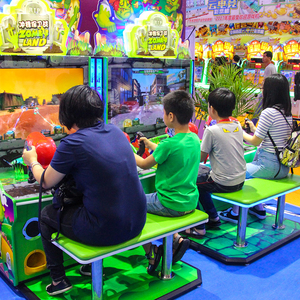 Venta superior Arcade que funciona con monedas Deporte interior Diversión Zombie Land Battle Shooting Máquinas <span class=keywords><strong>de</strong></span> juego para la venta - Product Image 3
