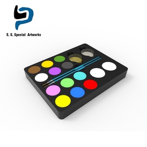 12 color multifunción a base de la Copa <span class=keywords><strong>del</strong></span> <span class=keywords><strong>Mundo</strong></span> a prueba de agua de dibujo de la cara y el cuerpo de pintura - Product Image 5