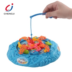 Hoge kwaliteit batterij <span class=keywords><strong>operated</strong></span> vissen game plastic speelgoed vis haken - Product Image 2