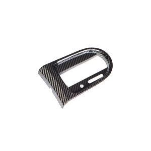 Interior Decoration Dry Carbon Fiber Car Gear Knob TrimsためFord Mustang Shelby GT350 Coupe 2-<span class=keywords><strong>Door</strong></span> 15-19 - Product Image 2