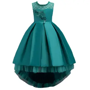 2021 Flower Girl Gown Western Colorful Kids bambini Pageant Frock Design Wedding Party Princess Lace Flower Girl Dess - Product Image 1
