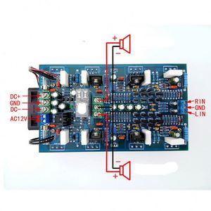 Đáp ứng tần số 20Hz-100kHz công suất cao 2.0 kênh Hifi sốt âm thanh nổi 500W khuếch đại âm thanh ci rcuit Board - Product Image 6