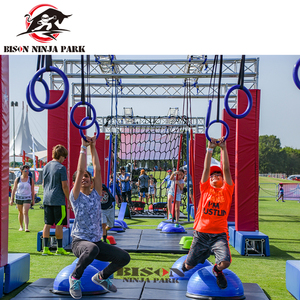 <span class=keywords><strong>Ninja</strong></span> <span class=keywords><strong>Warrior</strong></span> Kids Obstacles Course Équipement de terrain de jeu intérieur pour enfants à vendre - Product Image 4