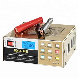 Batterie au plomb automatique 12 v 24 v pouls rapide réparation voiture chargeur de batterie - Product Image 2