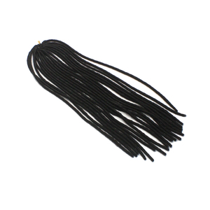 soft dreadlocks havana mambo faux locs sintético torcedura trenza afro extensión del pelo - Product Image 3