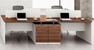 Espacio <span class=keywords><strong>Abierto</strong></span> Oficina Muebles de melamina de cubículo estación de trabajo para co-Trabajo - Product Image 3
