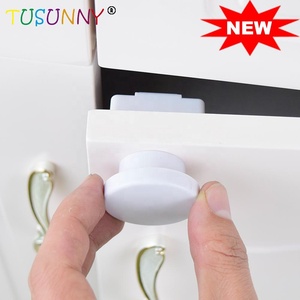 8 ổ khóa + 2 phím từ bé con tủ an toàn ổ khóa childproof từ tủ ngăn kéo ổ khóa - Product Image 2