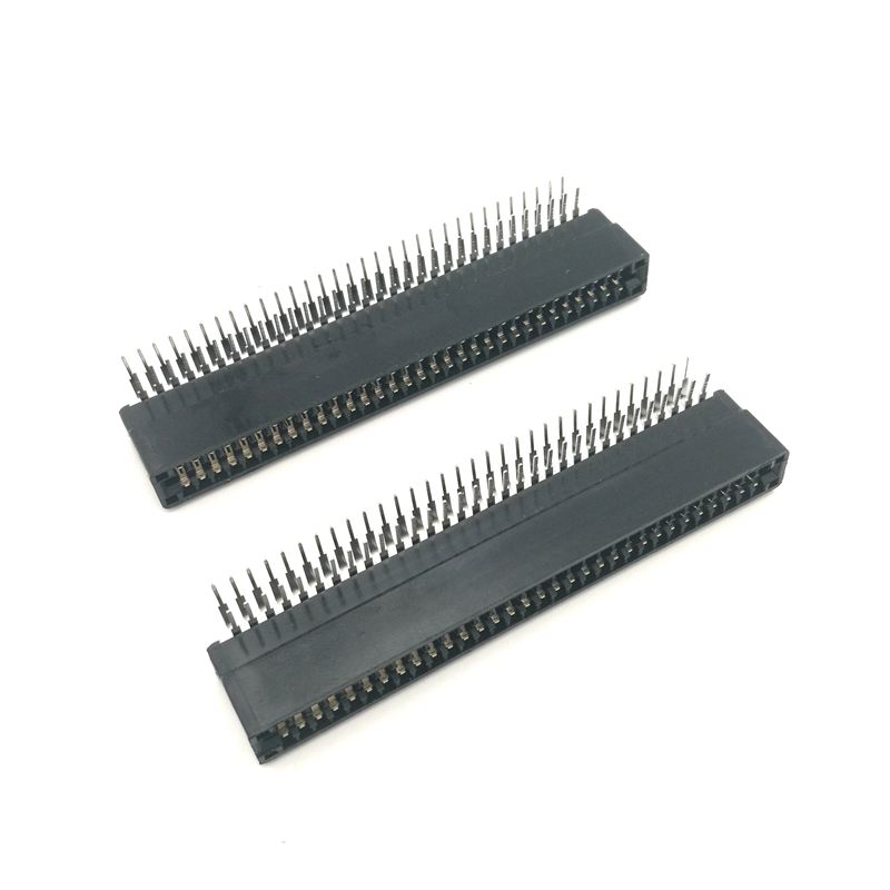 Angitu тат Noguchi PCB разъем края карты Разъем S-64L-2.54-5 S-64R 2*32 90 градусов