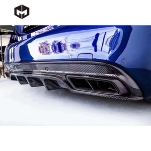Diffusore paraurti posteriore in stile futuro in fibra di carbonio per <span class=keywords><strong>Mercedes</strong></span> Benz classe <span class=keywords><strong>C</strong></span> W205 C63 AMG Sedan - Product Image 1