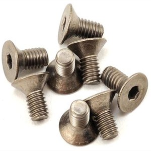 <span class=keywords><strong>Avellanada</strong></span> con hueco <span class=keywords><strong>perno</strong></span> de titanio 4x8mm de <span class=keywords><strong>cabeza</strong></span> plana tornillo hexagonal - Product Image 1