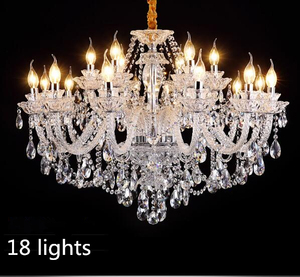 Moderne <span class=keywords><strong>pas</strong></span> <span class=keywords><strong>cher</strong></span> 8 tête K9 cristal clair <span class=keywords><strong>lustre</strong></span> pour salle à manger - Product Image 3