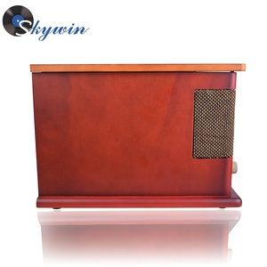 Cổ Điển <span class=keywords><strong>Gramophone</strong></span> Bằng Gỗ Turntable Ghi Âm <span class=keywords><strong>Player</strong></span> Với CD, USB Để Bán - Product Image 2