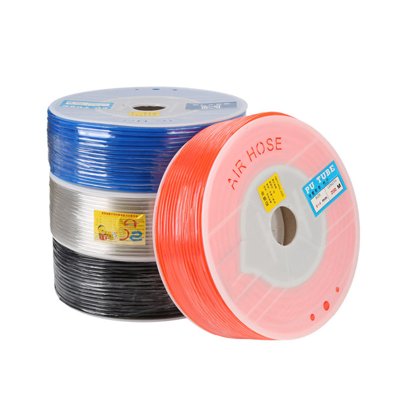 Пневматический прозрачный пневматический шланг, диаметр 8 мм, внешний диаметр 5 мм, внутренний диаметр 80 м, полиуретановый шланг для воздушной линии