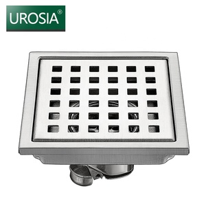 Copertura Quadrata per Scarico <span class=keywords><strong>Doccia</strong></span> in Acciaio Inox Anti Scarafaggi per Bagno - Product Image 4