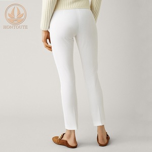 Vêtements <span class=keywords><strong>Costume</strong></span> Décontracté Travail Pour Le Bureau À La Mode, <span class=keywords><strong>Femme</strong></span> <span class=keywords><strong>Pantalon</strong></span> <span class=keywords><strong>Blanc</strong></span> - Product Image 2