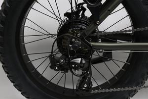 Bicicleta Eléctrica Plegable Popular con Llantas Gruesas de Aleación, 48v 500w - Product Image 3