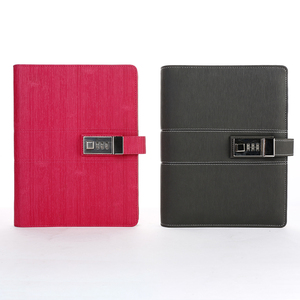 Custom <strong>Personalized</strong> <strong>Diary</strong> with Lock Security Officers Loose Leaf Spiral <strong>Notebook</strong> - Product Image 1