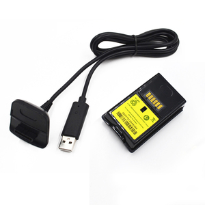 <span class=keywords><strong>Kit</strong></span> de batería de carga y reproducción de alta calidad para <span class=keywords><strong>Xbox</strong></span> 360 controlador inalámbrico comunicación por cable de plástico al por mayor - Product Image 3