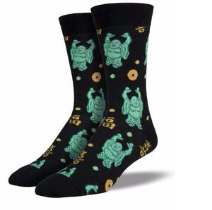 Design personnalisé 168 Aiguilles Drôle Motifs Coloré Hommes Sport Mode Bout et Talon Chaussettes - Product Image 1