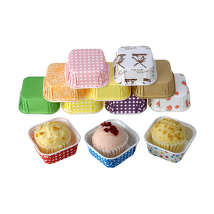 <span class=keywords><strong>Carré</strong></span> Mini Multicolore Animal Couché De <span class=keywords><strong>Mariage</strong></span> Décoration Papier Souffle Cuisson Liners <span class=keywords><strong>Coupe</strong></span> Rouleau - Product Image 1
