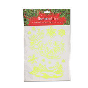 Adesivi Natalizi Impermeabili a Forma di Fiocco di Neve per Finestre e Pareti all'Ingrosso - Product Image 6