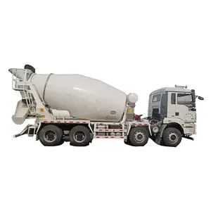 Shacman sử dụng rộng rãi 8m3 để 12m3 tự loader xe tải trộn bê tông giá cho bán