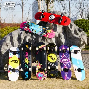 AD Hoàn Chỉnh 31 Inch Đôi Đá Lõm Đường Phố Dành Cho Người Lớn Skateboard